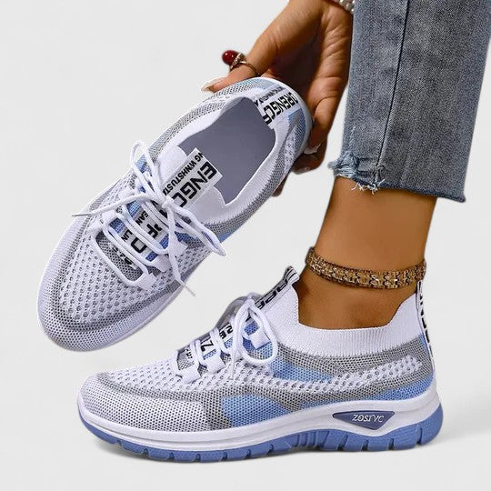 Zara | Orthopedic Color Lace-Up Sneakers