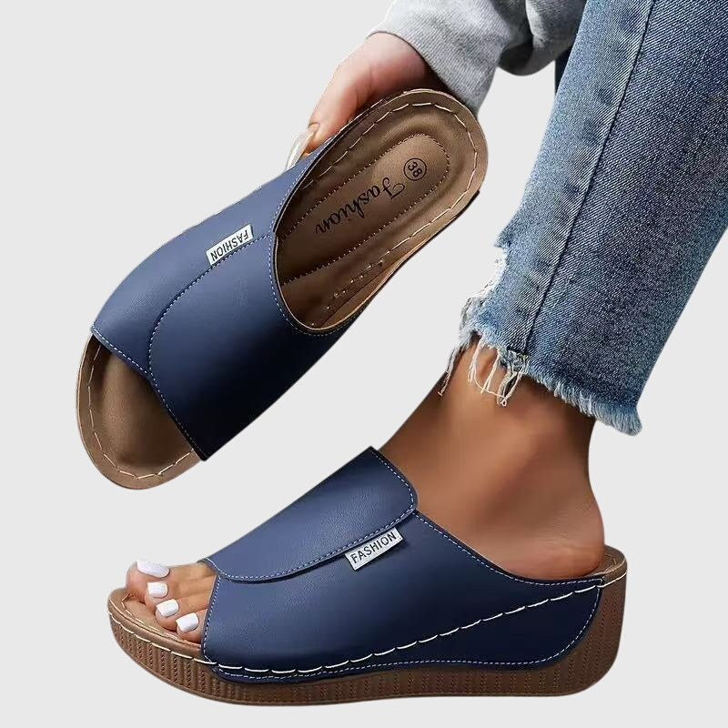 Zara | Stylish Wedge Mules For Women