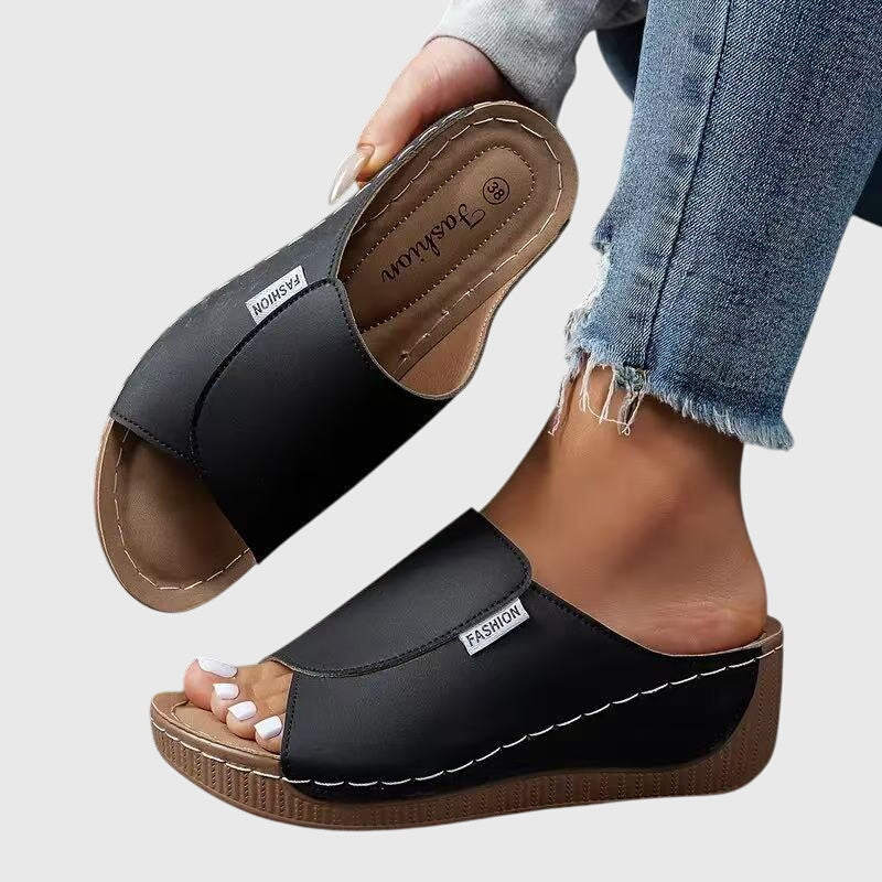 Zara | Stylish Wedge Mules For Women