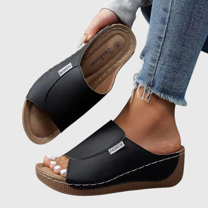 Zara | Stylish Wedge Mules For Women