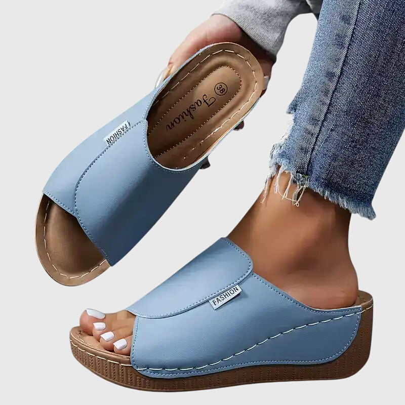 Zara | Stylish Wedge Mules For Women
