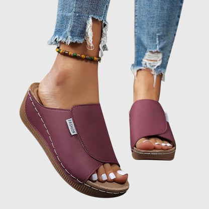 Zara | Stylish Wedge Mules For Women