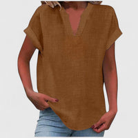 Zoe | Comfortable Blouse Shirt With V-Neck