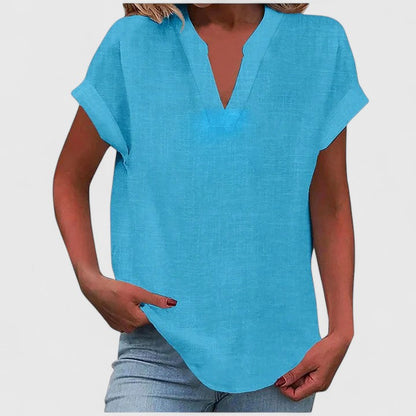 Zoe | Comfortable Blouse Shirt With V-Neck