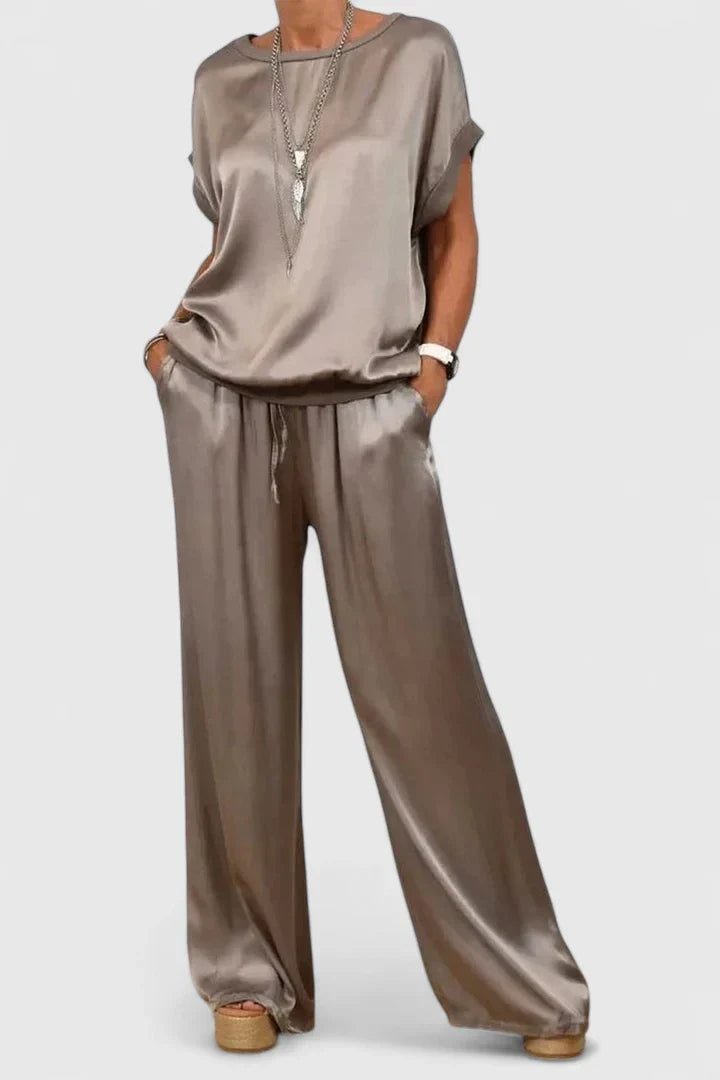 Zoe | Comfortable Two Piece Pants Matching Set