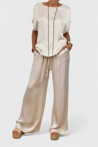 Zoe | Comfortable Two Piece Pants Matching Set