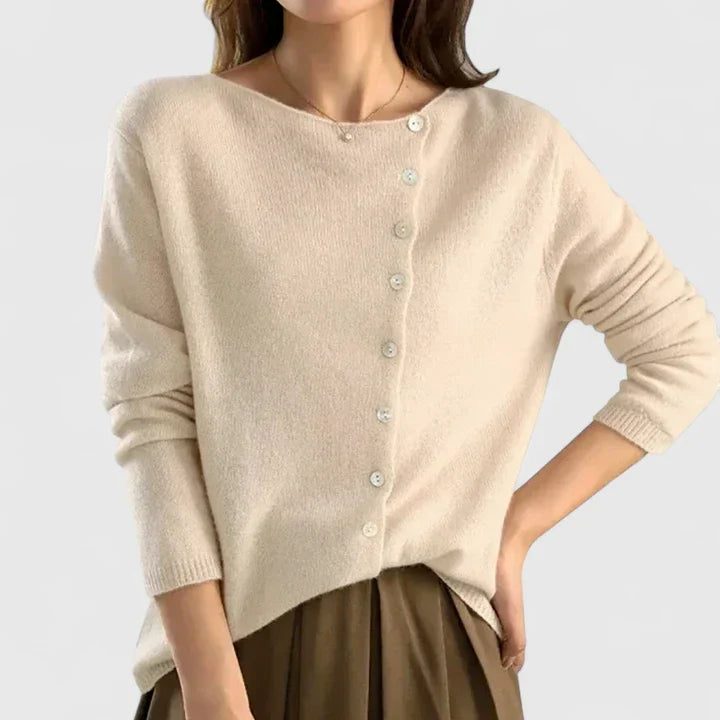 Zoe | Elegant Button Up Cardigan