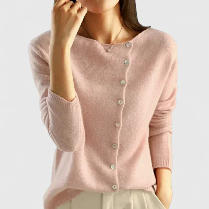 Zoe | Elegant Button Up Cardigan