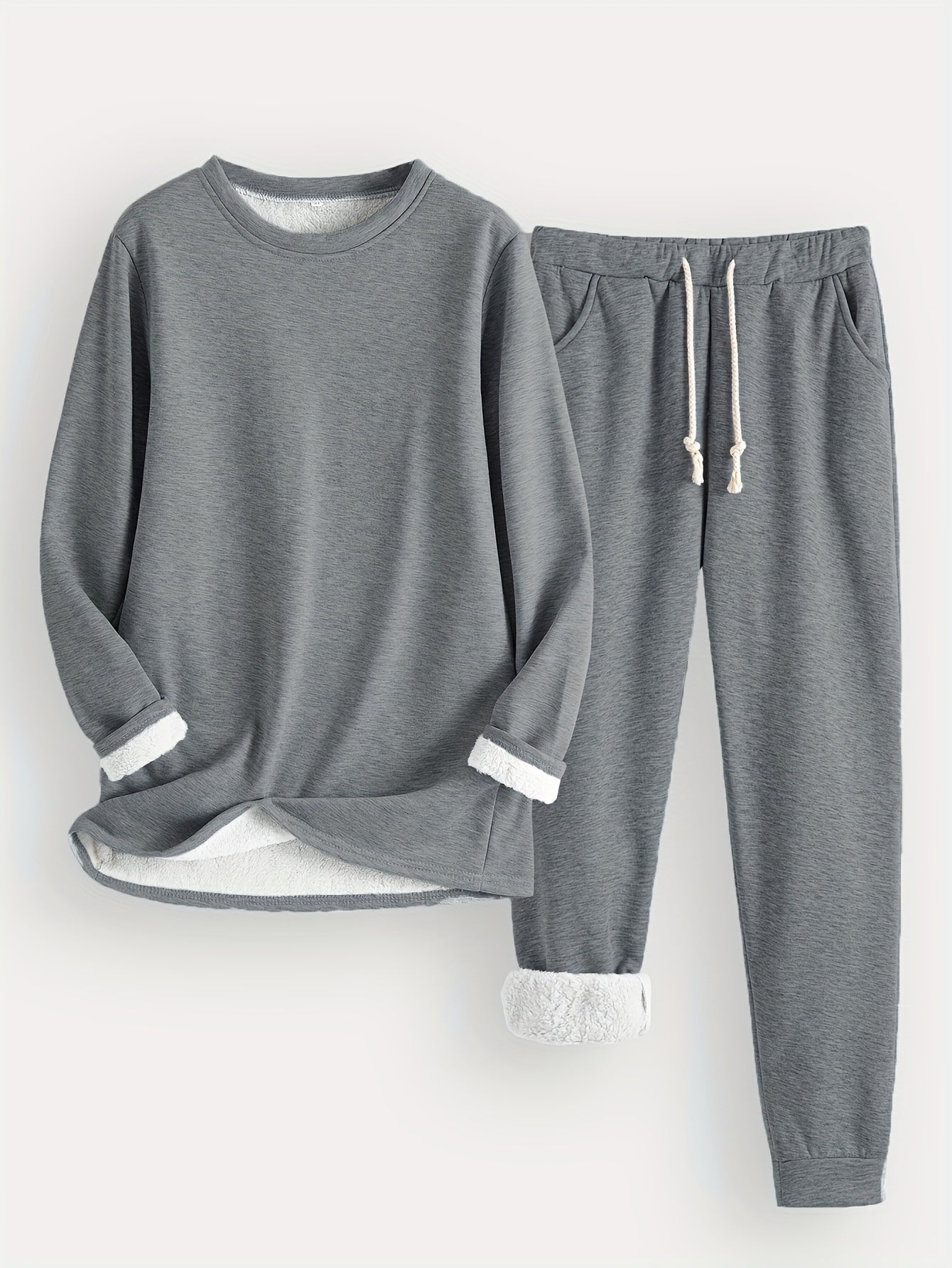 Zoey | Comfortable Sweatshirt Jogger Pants Lounge Set