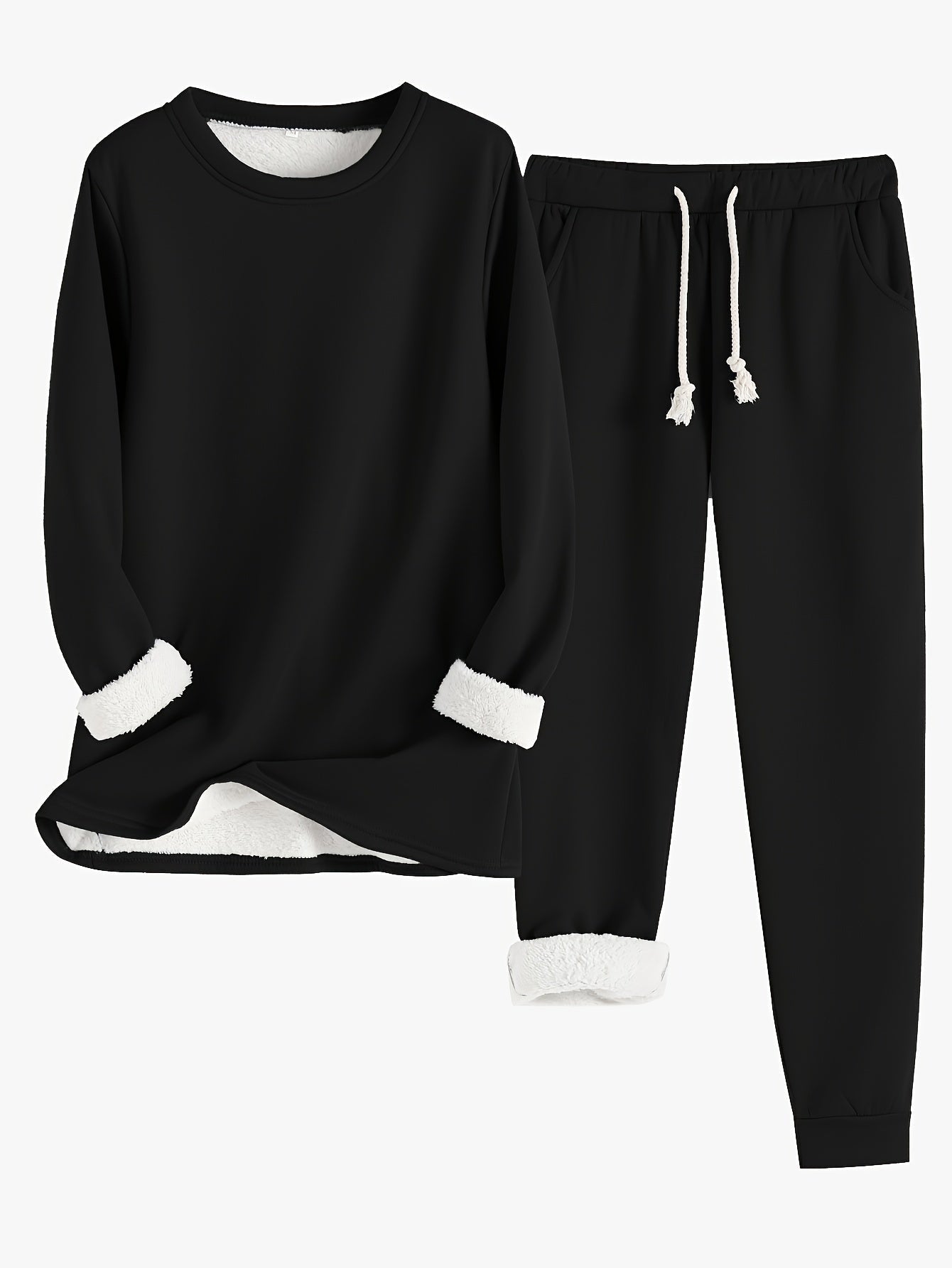 Zoey | Comfortable Sweatshirt Jogger Pants Lounge Set