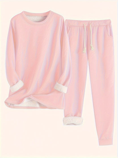 Zoey | Comfortable Sweatshirt Jogger Pants Lounge Set
