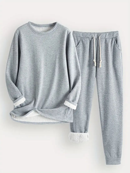 Zoey | Comfortable Sweatshirt Jogger Pants Lounge Set