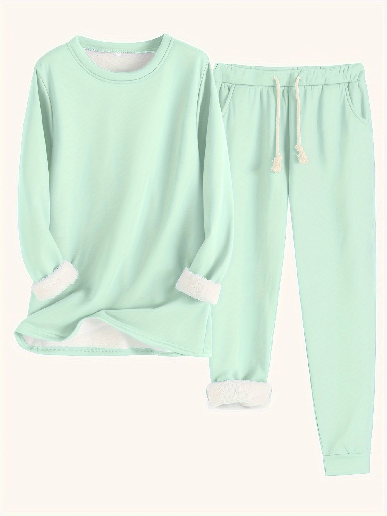 Zoey | Comfortable Sweatshirt Jogger Pants Lounge Set