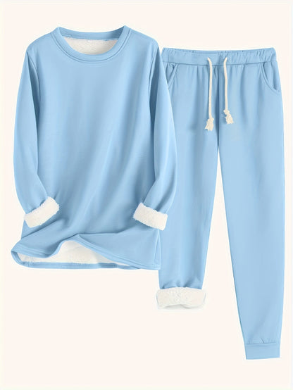 Zoey | Comfortable Sweatshirt Jogger Pants Lounge Set