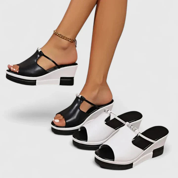 Zoey | Elegant Orthopedic Wedge Sandals
