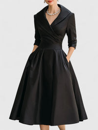Audrey | Fit and Flare Midi Dress