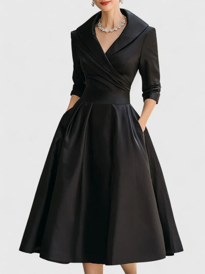 Audrey | Fit and Flare Midi Dress