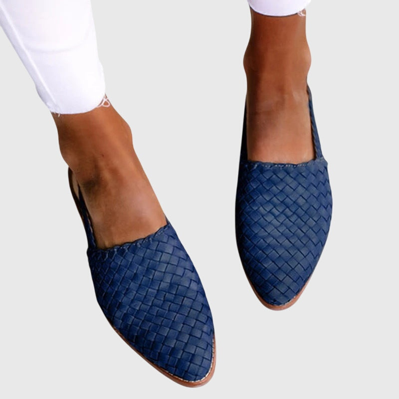 Zoey | Orthopedic Woven Summer Flat Sandals