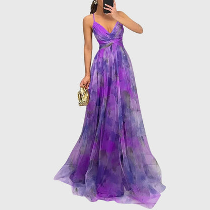 Luna | Eelegant Floral Summer Maxi Dress