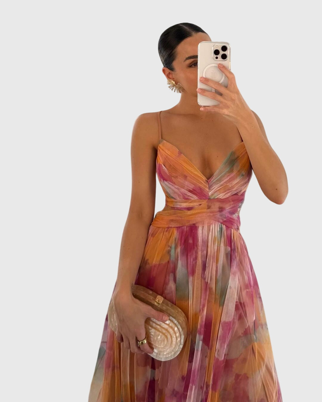 Luna | Eelegant Floral Summer Maxi Dress