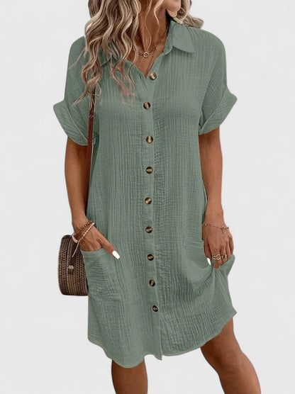 Chloe | Elegant Boho Casual Mini Dress
