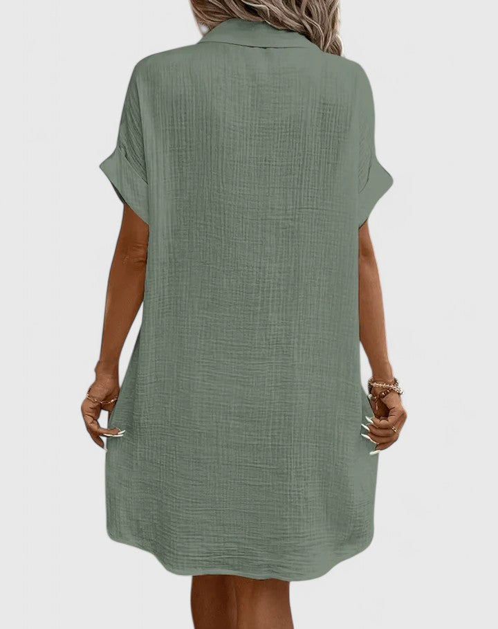 Chloe | Elegant Boho Casual Mini Dress
