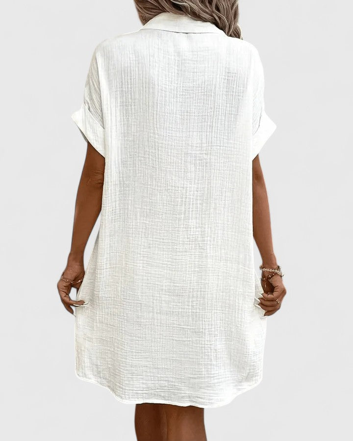 Chloe | Elegant Boho Casual Mini Dress