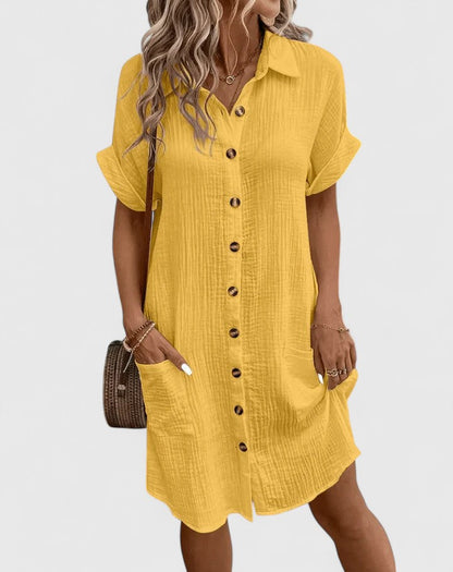 Chloe | Elegant Boho Casual Mini Dress