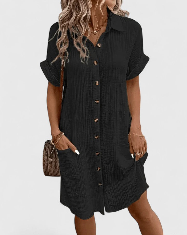 Chloe | Elegant Boho Casual Mini Dress
