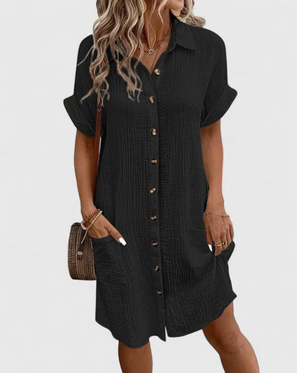 Chloe | Elegant Boho Casual Mini Dress