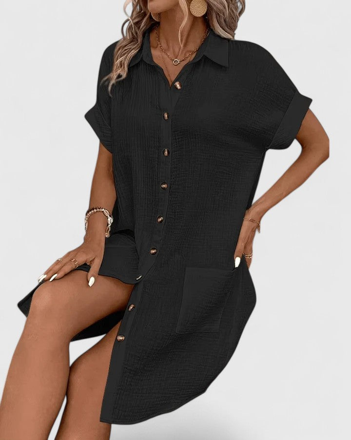 Chloe | Elegant Boho Casual Mini Dress