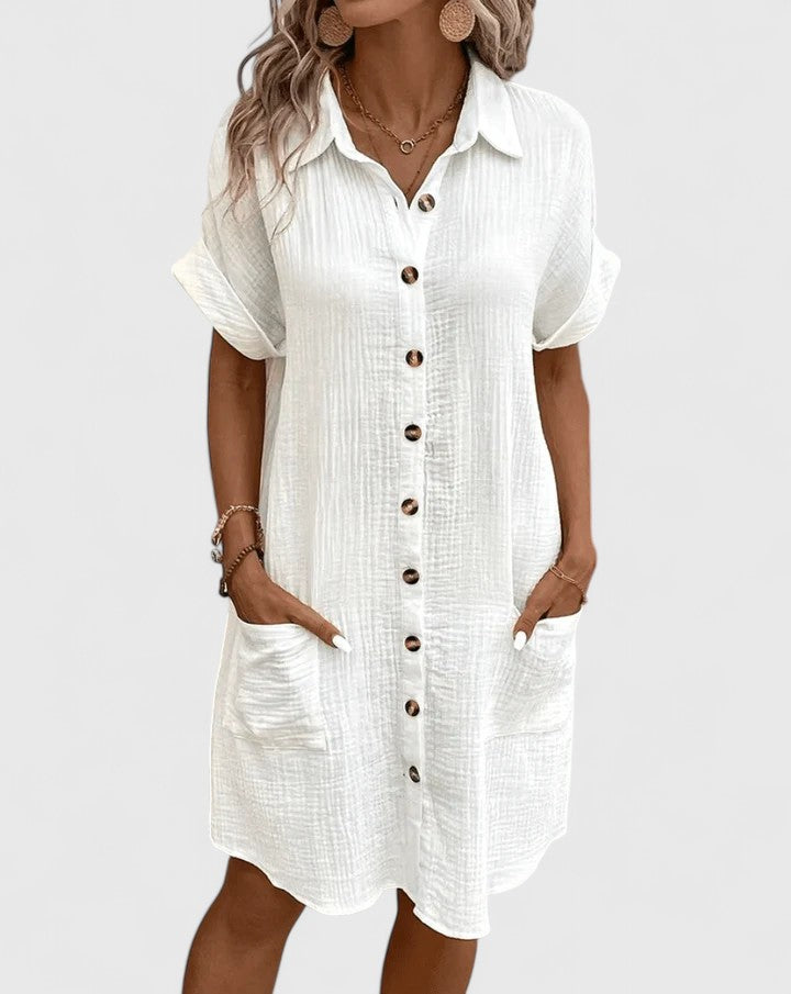Chloe | Elegant Boho Casual Mini Dress