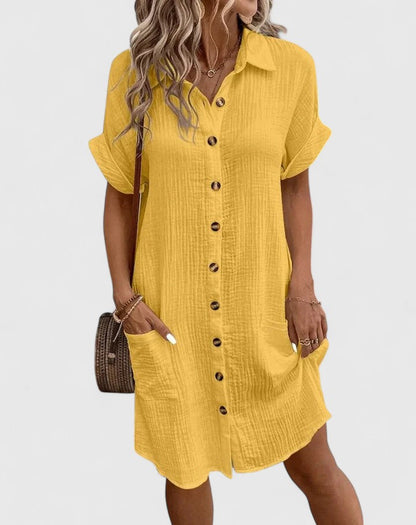 Chloe | Elegant Boho Casual Mini Dress