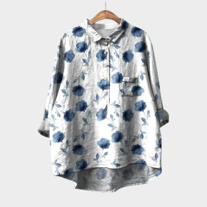 Eleanor | Floral Nature Print Blouse