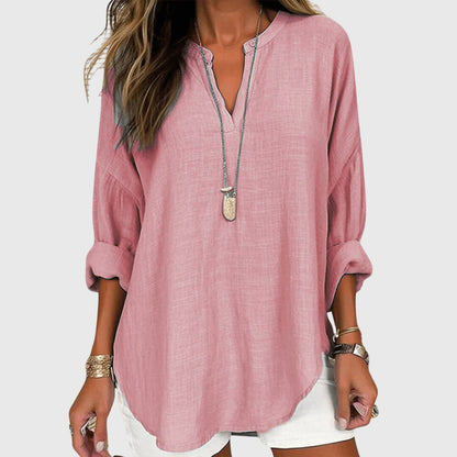 Hailey | Comfortable V-Neck Tunic Top