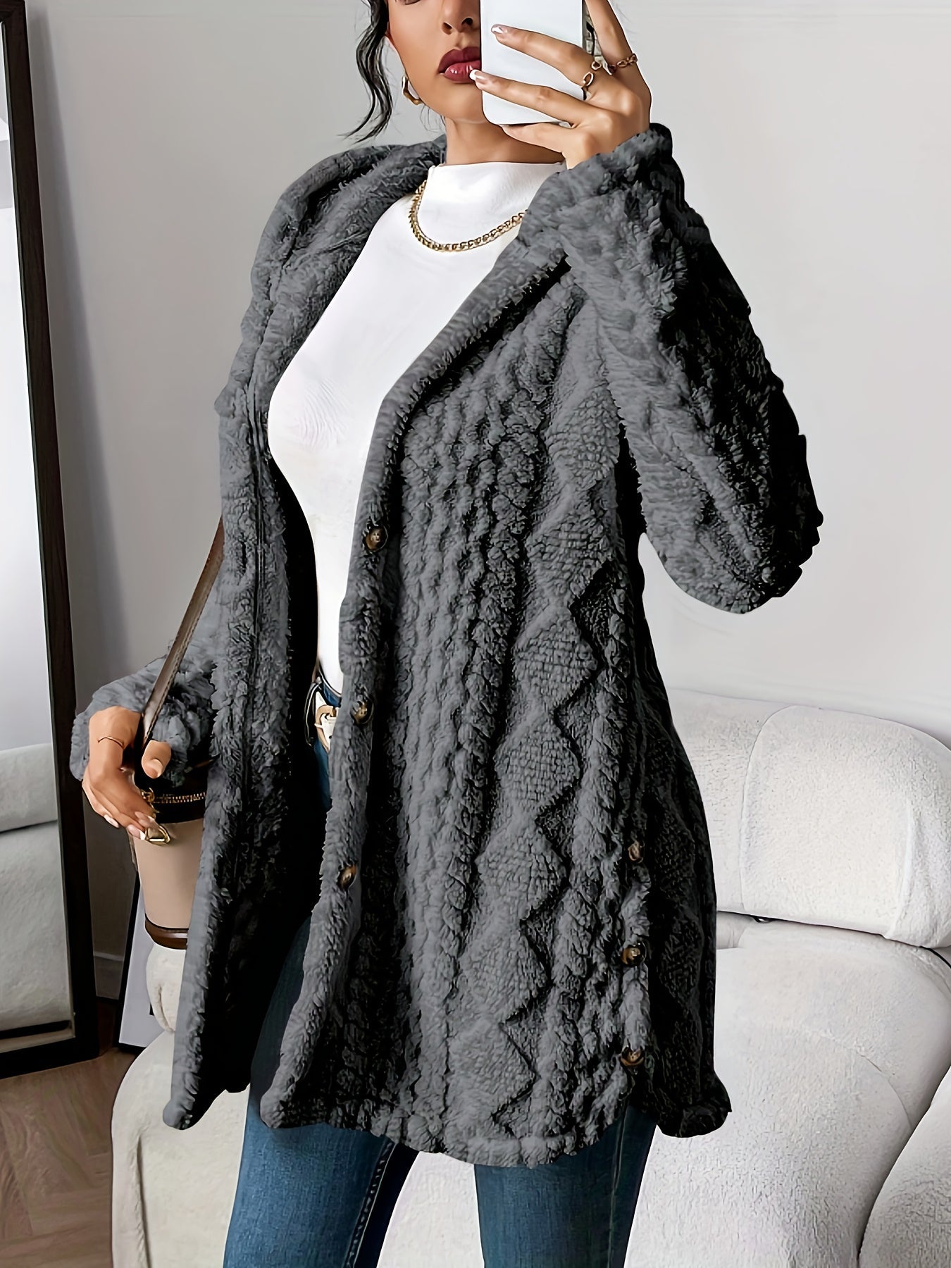 Eleanor | Longline Warm Cardigan