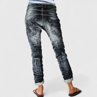 Jade | Stylish Tapered Ankle Jeans Pants