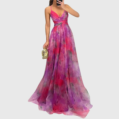 Luna | Eelegant Floral Summer Maxi Dress