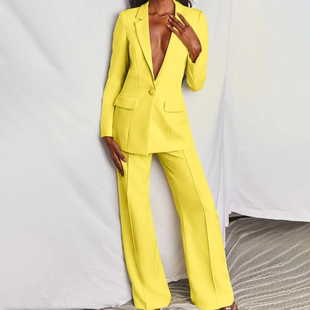 Reese | Effortless Blazer and Pants Coord Set