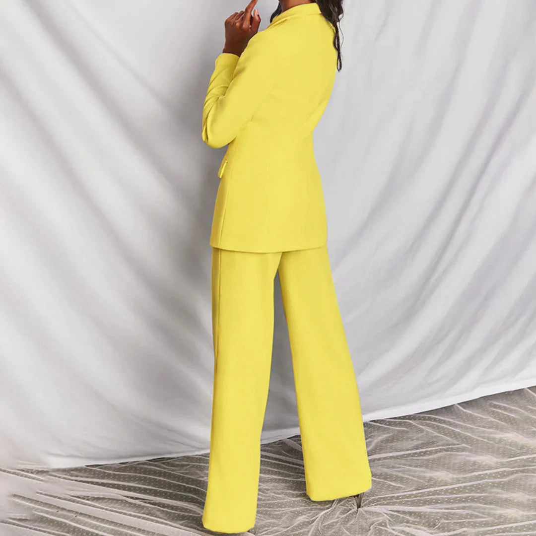 Reese | Effortless Blazer and Pants Coord Set