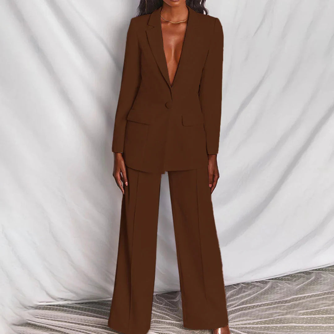 Reese | Effortless Blazer and Pants Coord Set