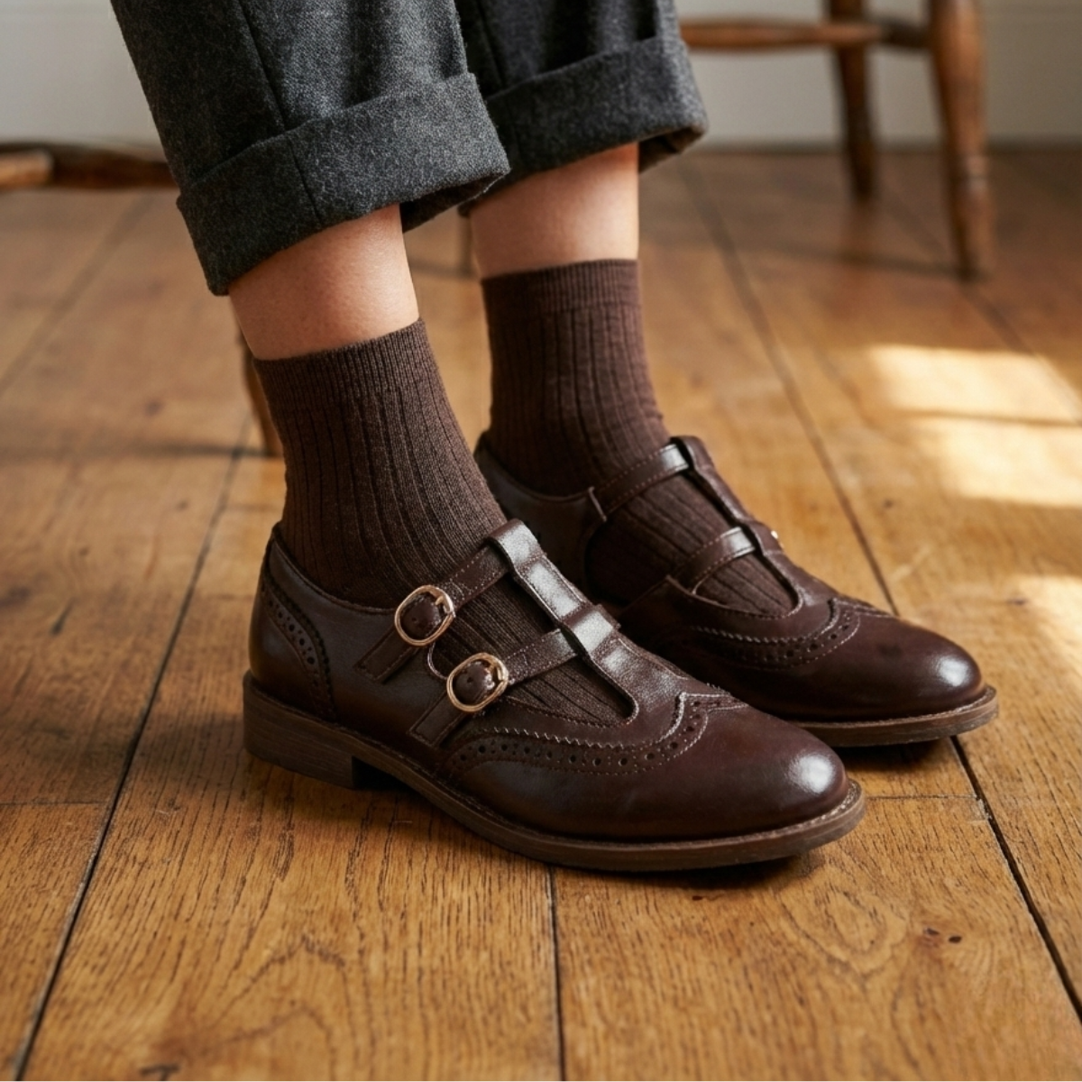 Sadie | Classic Mary Jane Flats