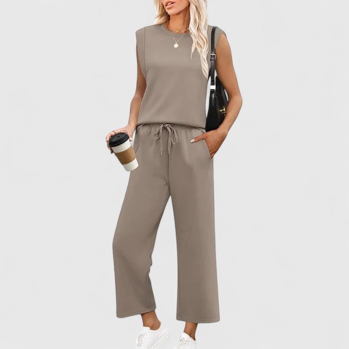 Skylar | Comfortable Two Piece Pants Matching Set