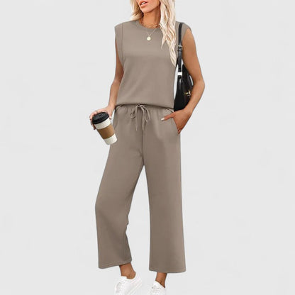 Skylar | Comfortable Two Piece Pants Matching Set