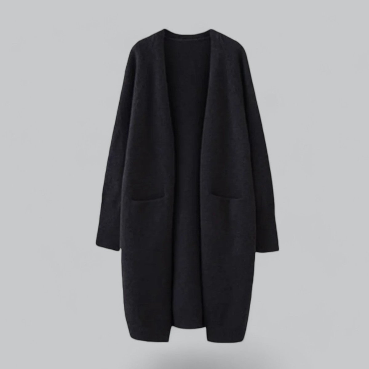 Presley | Longline Open Front Knit Cardigan