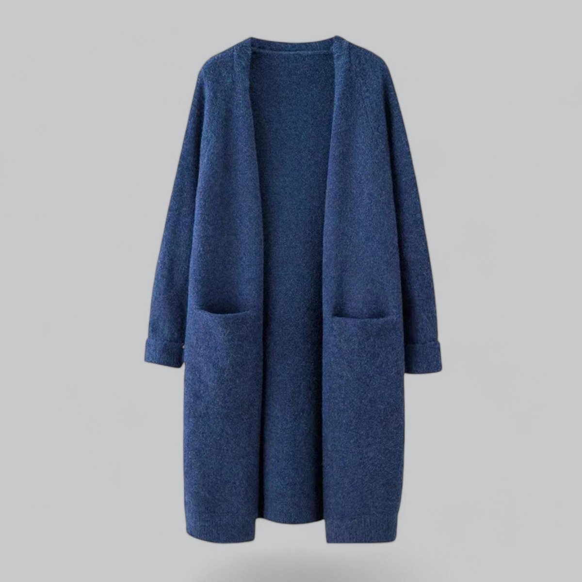 Presley | Longline Open Front Knit Cardigan