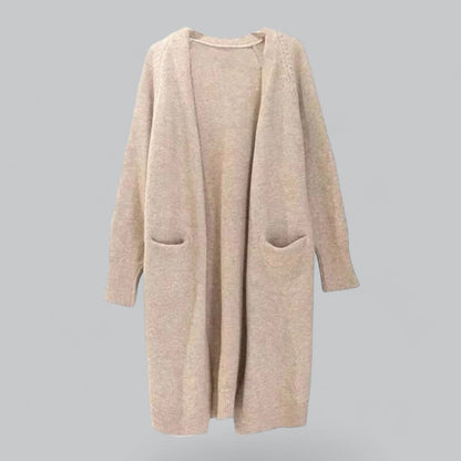 Presley | Longline Open Front Knit Cardigan